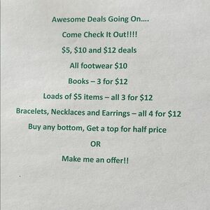 ☘️ March Deals ☘️